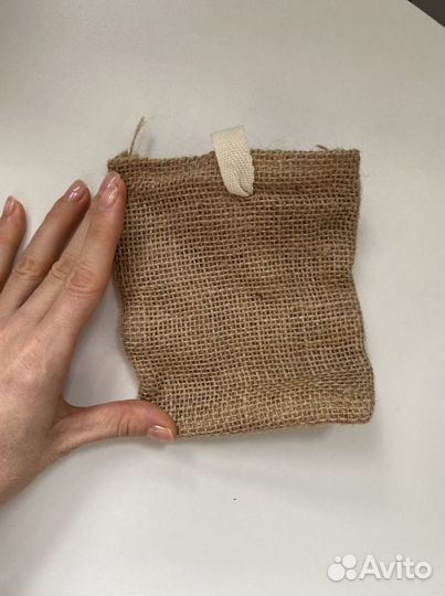 Джутовая мочалка