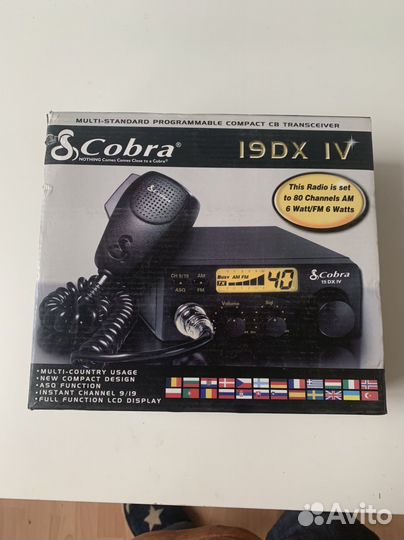 Радиостанция Си Би Cobra19DX4