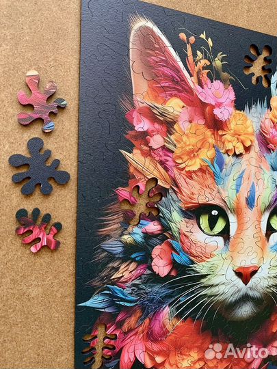 Пазл деревянный