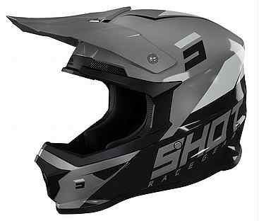 Шлем Shot Furious Chase (Черный/Серый, XL)