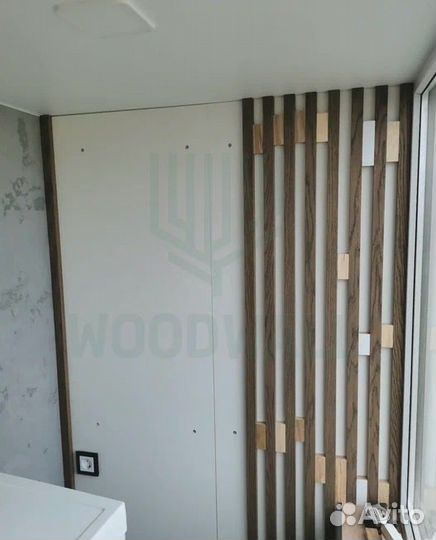 Декоративные рейки woodwall 55 шт