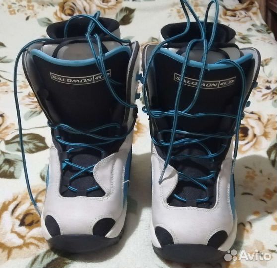 Сноубордические ботинки salomon 40