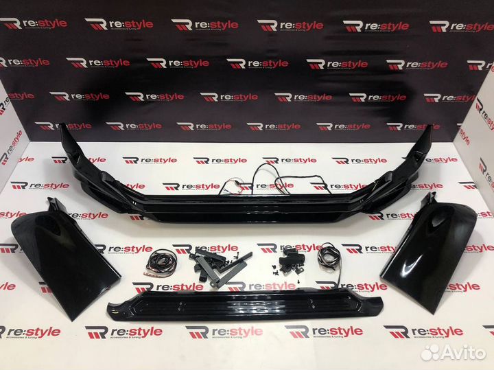 Обвес Toyota Land Cruiser Prado 150 с 2018 D1143