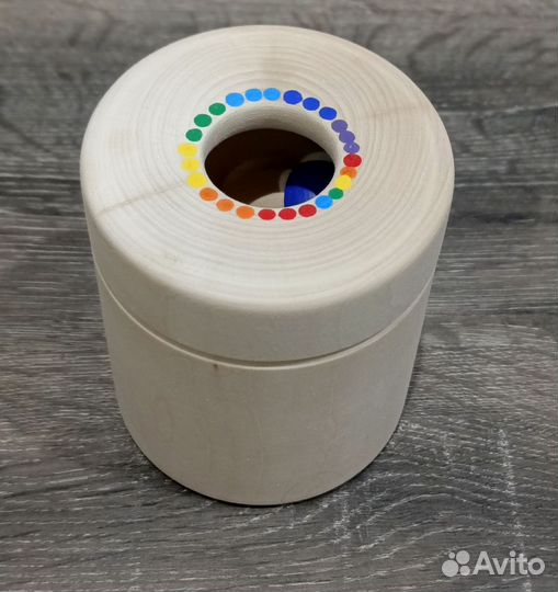 Бочонок деревянный с грибочками