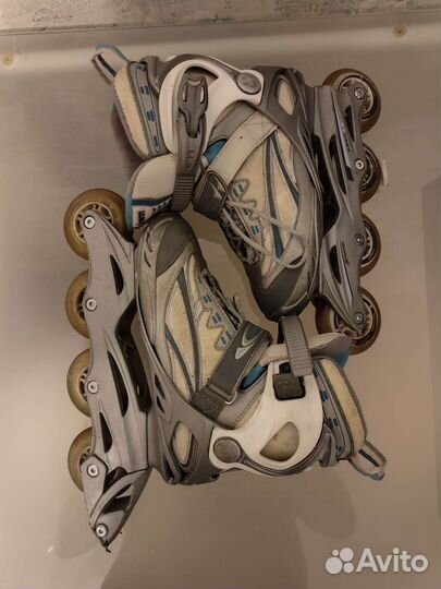 Коньки и ролики 2 в 1 38-40
