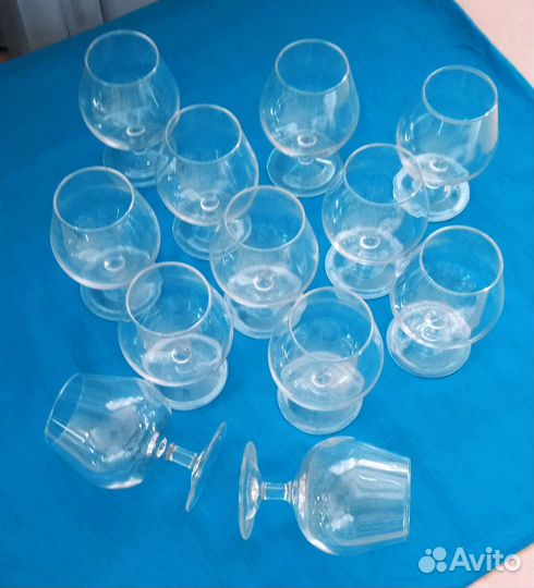 Коньячные рюмки 12шт