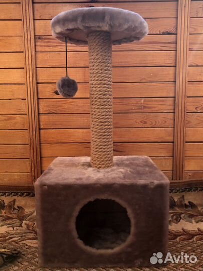Когтеточка, домик для кошки