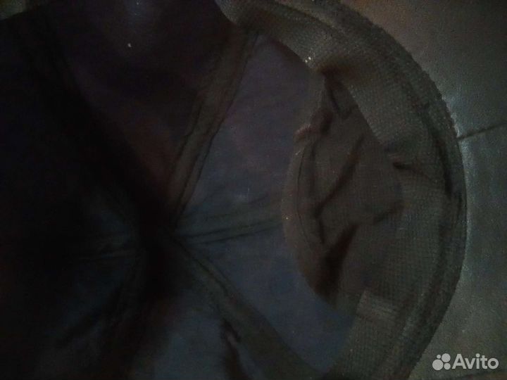 Кепка кожаная