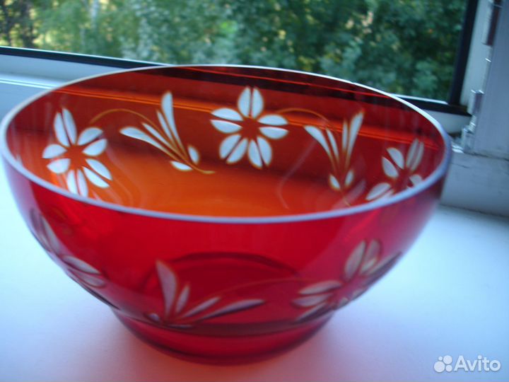 Рубиновое стекло. СССР