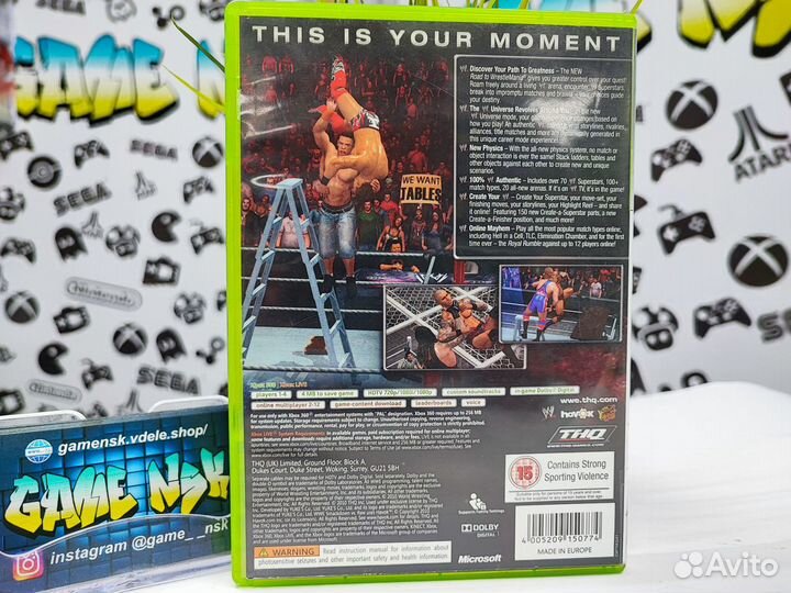 WWE Smack Down vs RAW 2011 (Xbox 360) Б\У