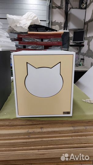 Туалет домик для Кошек