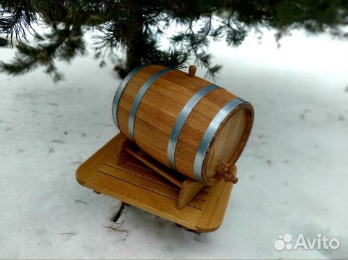 Бочка дубовая