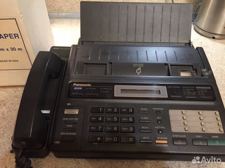 Факс/телефон автоответчик Panasonic модель KX-F130