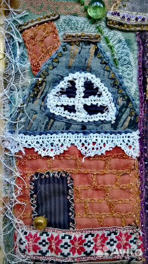 Картина из ткани 