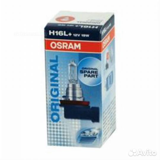Osram 64219L+ Лампа H16 12V 19W PGJ19-3 original l