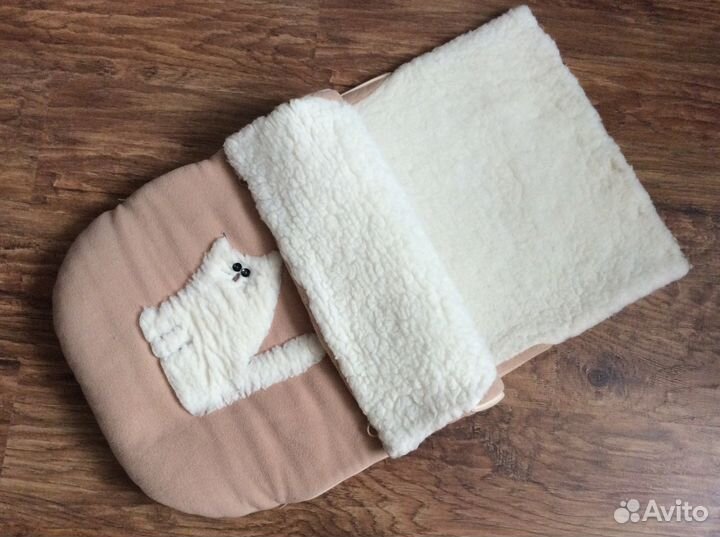 Конверт на выписку/прогулку (овчина), для санок