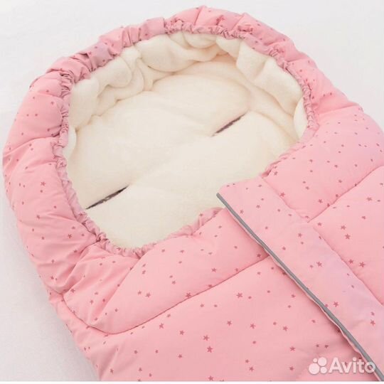 Зимний конверт в коляску до 3 лет