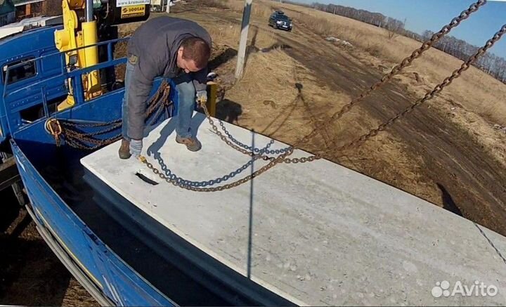 Плиты на длинномере