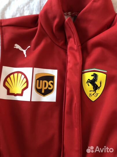 Ferrari x Puma жилет софтшелл оригинал