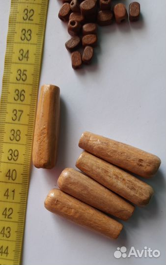 Бусины деревянные много разные для поделок