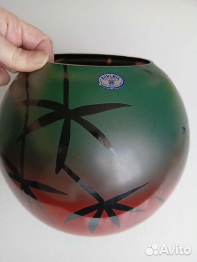 Ваза Богемия Чехия