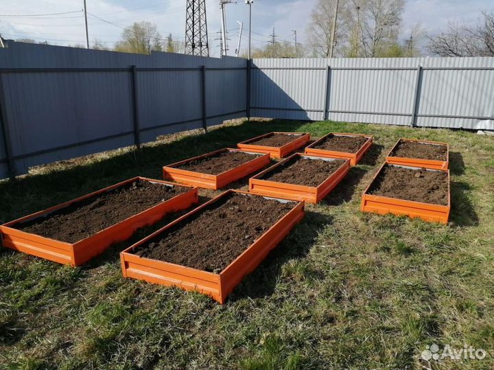 Грядка темно-зеленая 1м х 5м х 22см