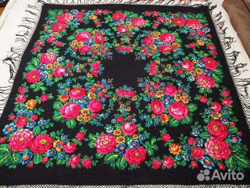 Винтажные платки, СССР