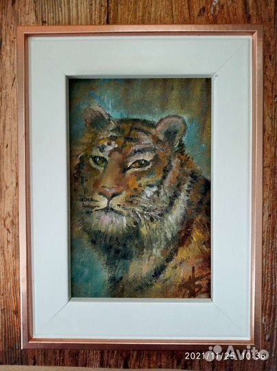 Мини-картины, холст на картоне, масло