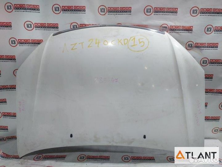 Капот toyota premio