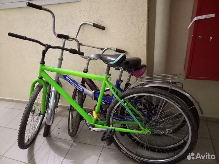 Велосипеды складные с колёсами 20 и24 дюйма