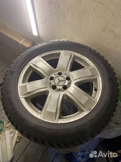 Колеса в сборе на Mercedes w164 265 50 r19 зима