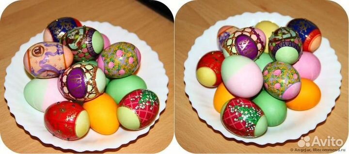 Термонаклейки пасхальные, наклейки