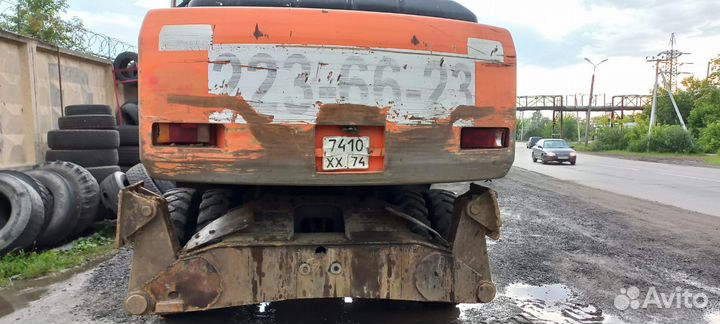 Колёсный экскаватор DOOSAN Daewoo SOLAR 210W-V, 2011