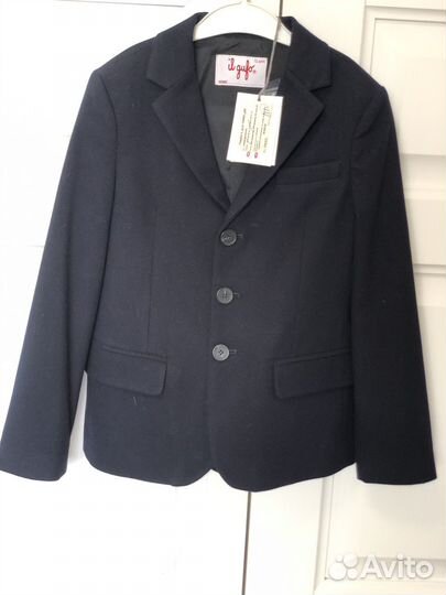 Школьный костюм для мальчика 122 128 синий