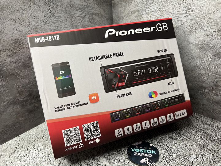 Магнитола Pioneer 911 с Bluetooth