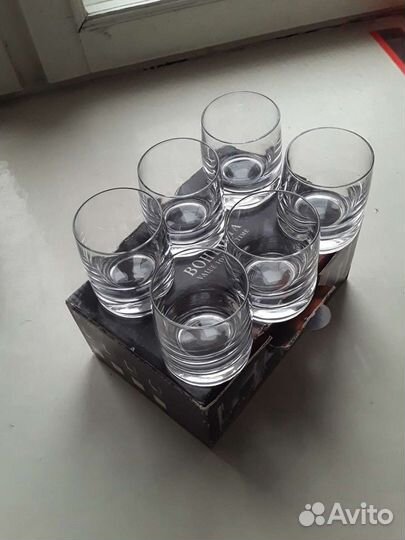 Стопки стекло богемия чехия 60мл 6 шт конус