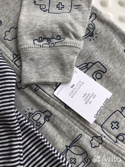 Слипы для мальчика Carters 9мес(69-72см)