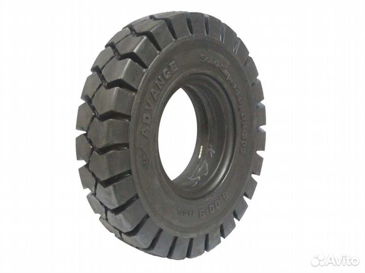 Шина цельнолитая 6.00-9 (OB502) advance standard