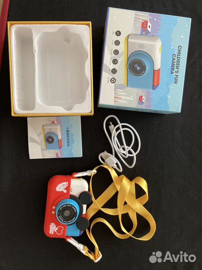 Детский цифровой фотоаппарат