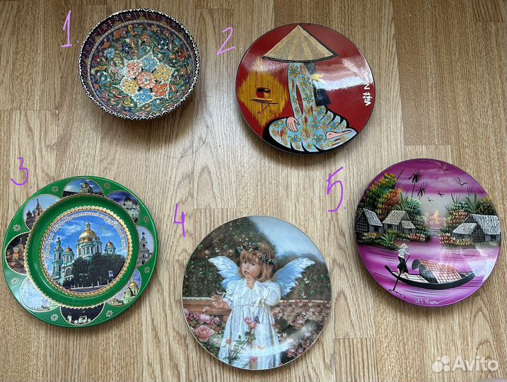 Колекционные тарелки настенные