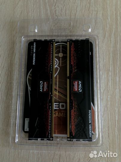Оперативная память AMD radeon DDR3 1600MHz