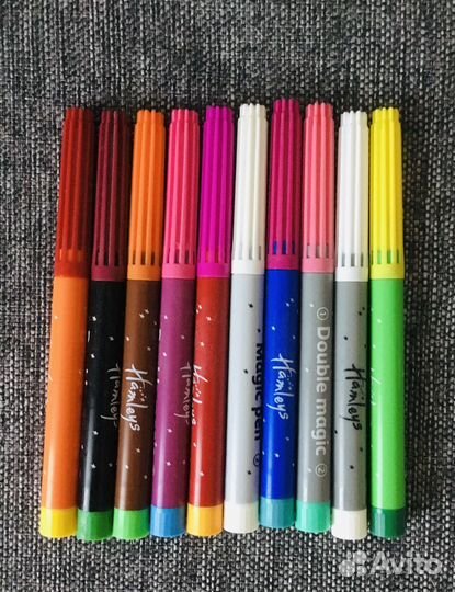 Фломастеры Hamleys Double magic 10 штук