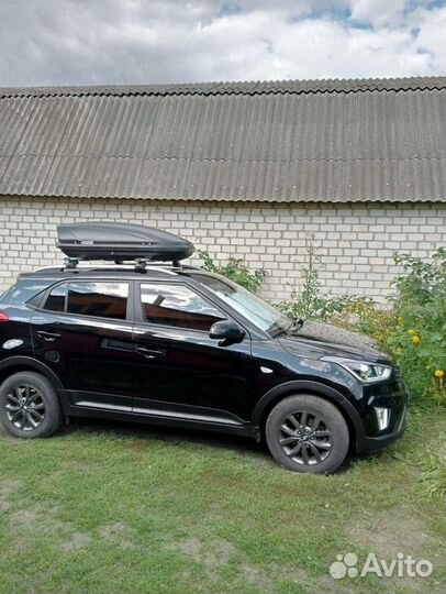 Автобокс Вояж мини 370л на Хендай Крета