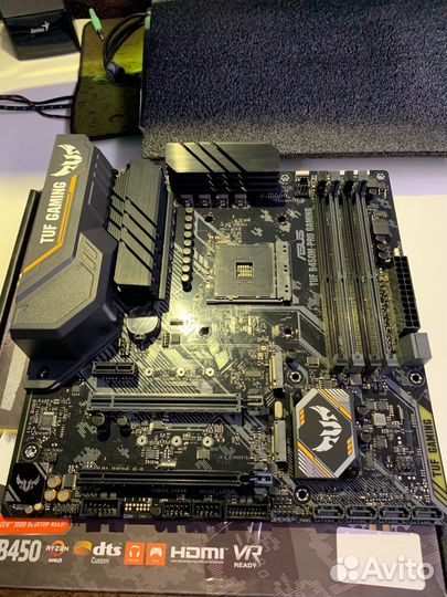 Asus TUF B450M-PRO gaming / материнская плата am4