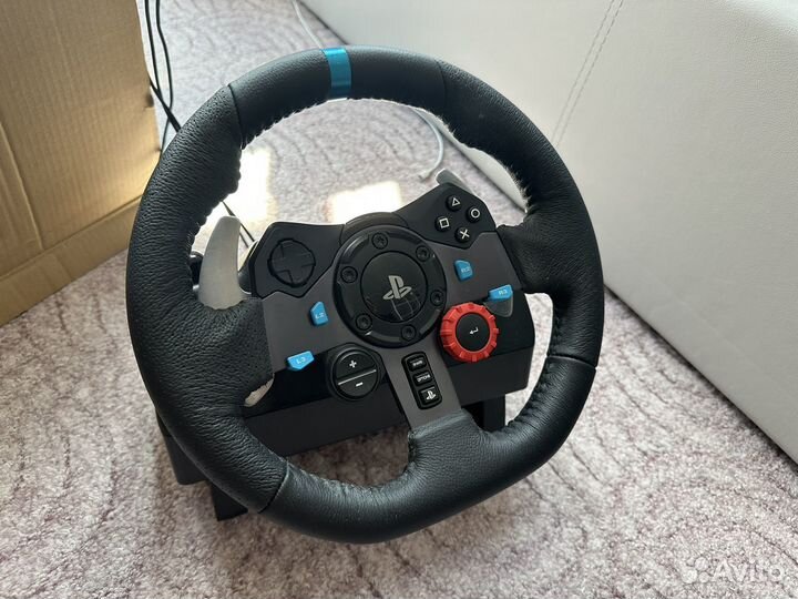 Руль Logitech g29 + педали