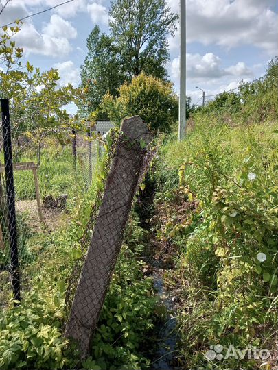 Забор сетка рабица