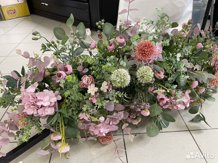 Искусственные цветы для декора