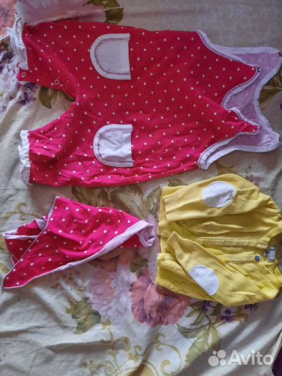 Вещи пакетом на девочку