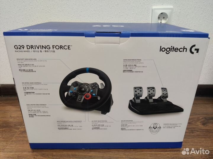 Игровой руль Logitech g29 Driving Force (Новый)
