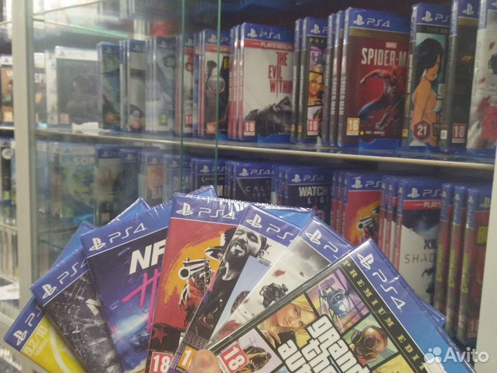 Лицензионные игры для PlayStation 4 диски, игры